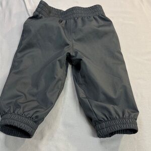 Gusti - Grey Elastic Waist waterproof rain/wind Pants